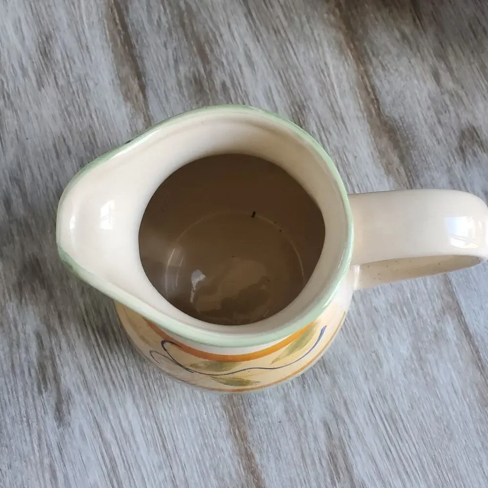 Vintage WLC Porcelain Milk Pitcher 1 Qt